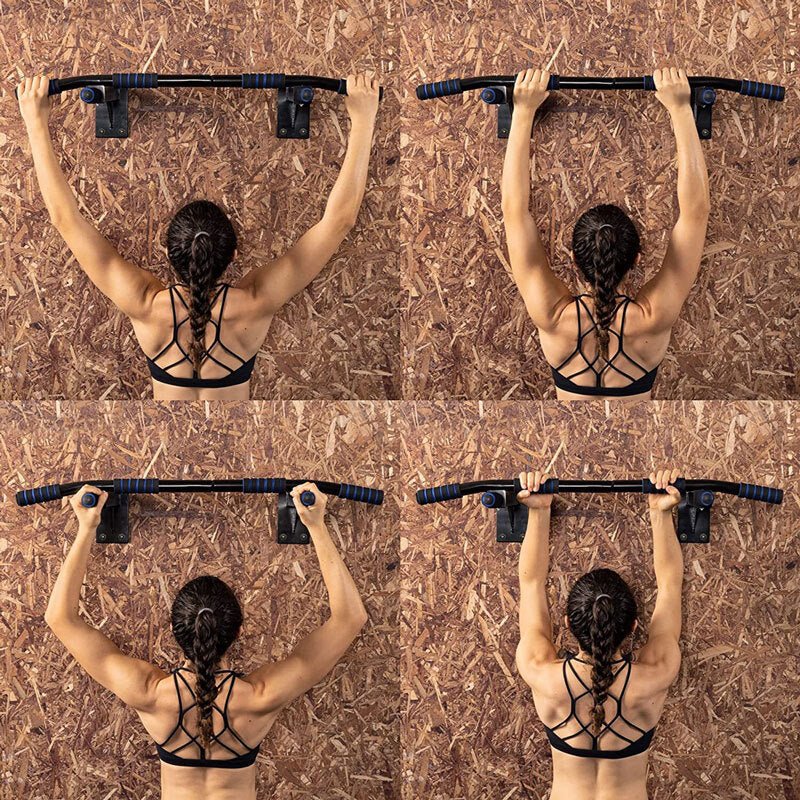 Navaris Pull - Up Bar για Τοίχο - Black / Blue - 54176.01