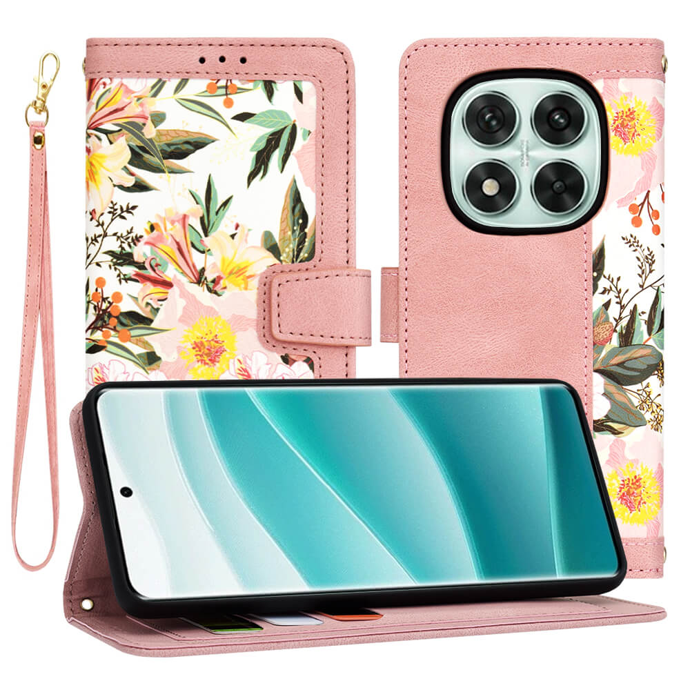 Techsuit Xiaomi Redmi Note 14 Pro 5G / Poco X7 - FlipCraft - Θήκη Πορτοφόλι από Δερματίνη - Sweetheart Pink