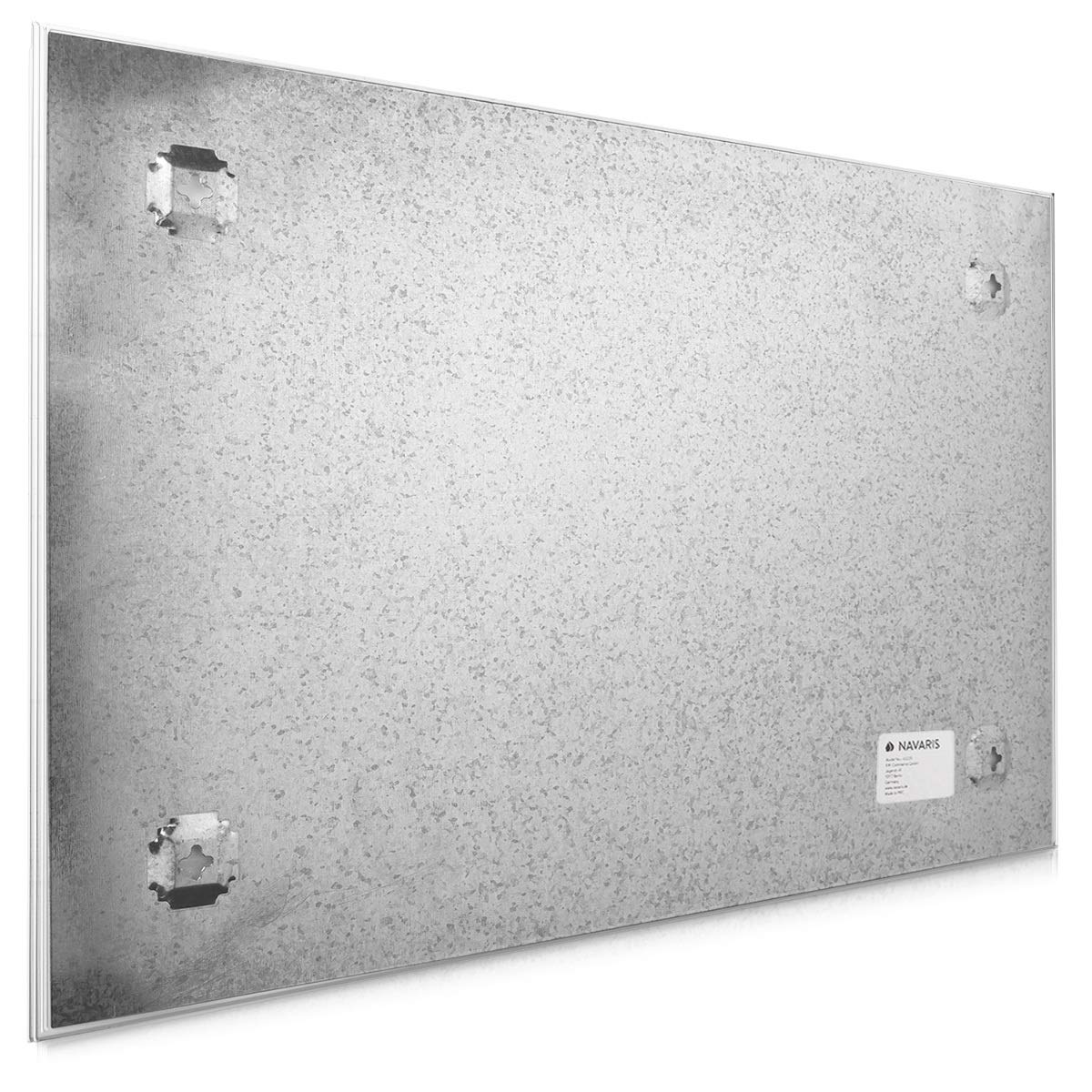 Navaris Μαγνητικός Γυάλινος Πίνακας - 90x60cm - Design Wooden Planks - 45723.02