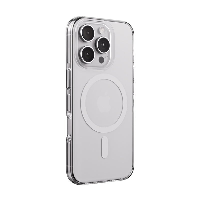 Crong iPhone 16 Pro Clear Mag Pro - Σκληρή Θήκη με MagSafe - Clear