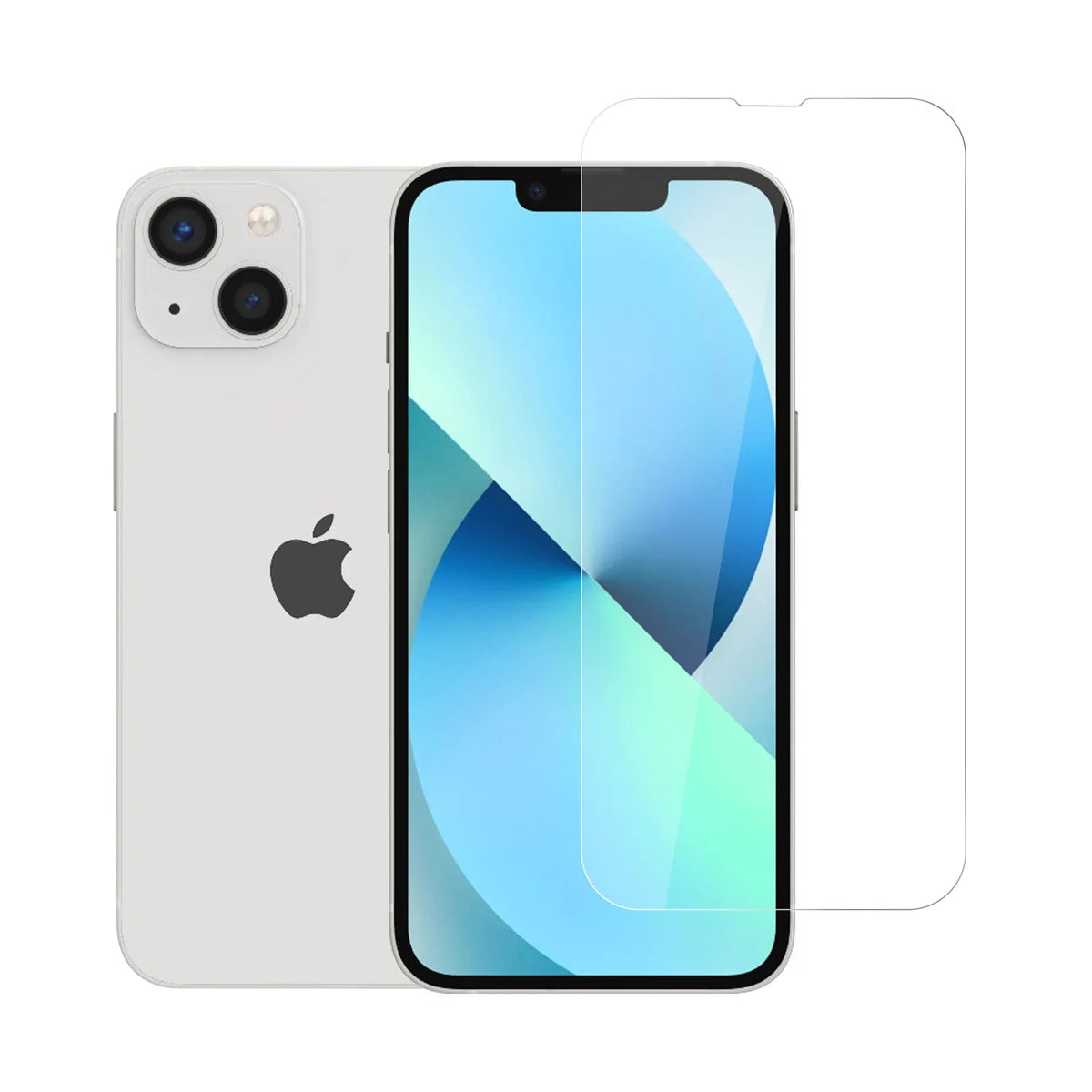 Tuniq iPhone 14 - Προστασία Οθόνης - Αντιχαρακτικό Γυαλί / Tempered Glass - Διάφανο