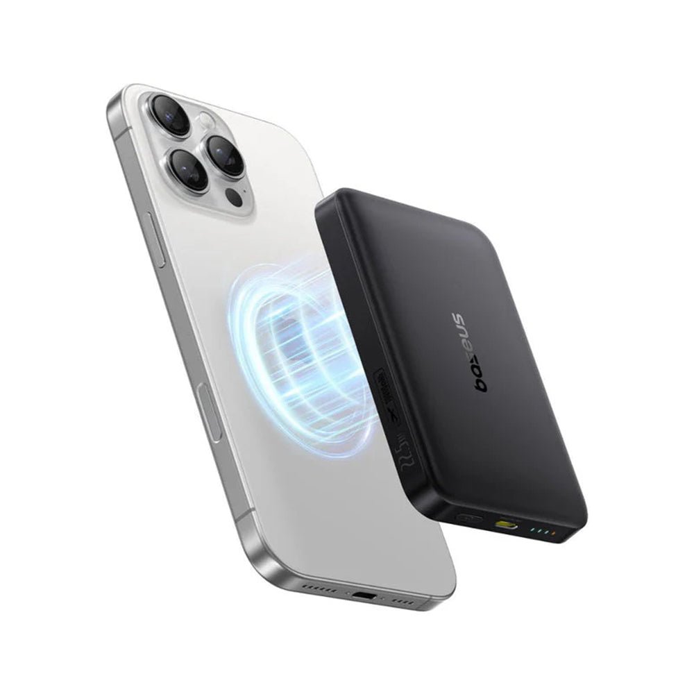 Baseus Ασύρματο MagSafe Qi2 PowerBank 10000mAh 22.5W με Θύρα Type - C - EnerFill FM12 - Black