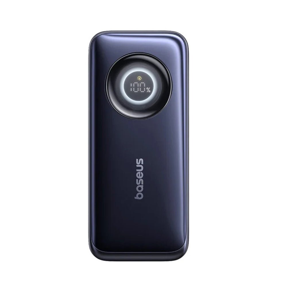 Baseus Power Bank 20000mAh 67W με Οθόνη και Ενσωματωμένο Καλώδιο Type - C - Enercore CR11 - Black