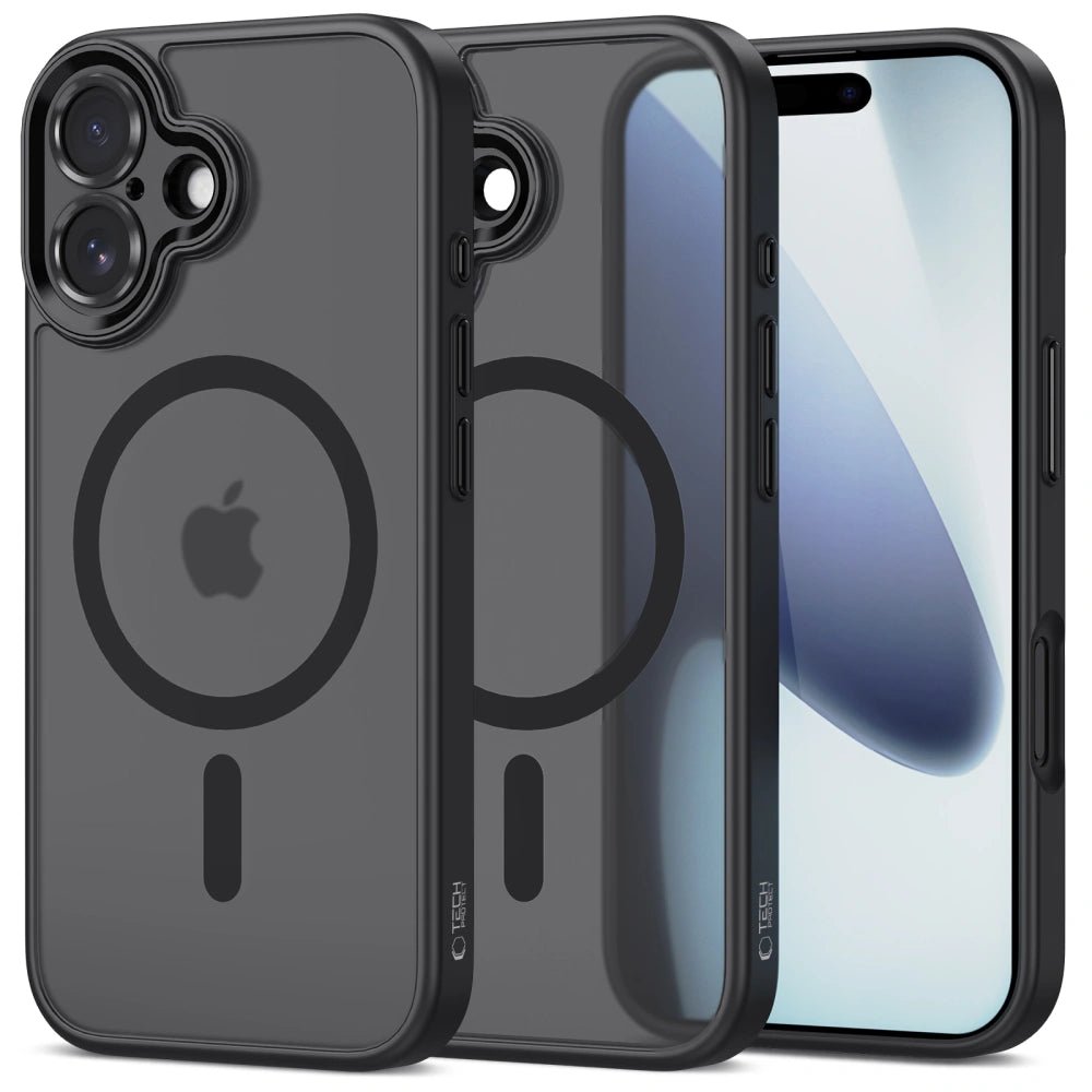 Tech - Protect iPhone 17 - MagCam MagSafe - Σκληρή Θήκη με Πλαίσιο Σιλικόνης και Προστασία Κάμερας - Matte Black
