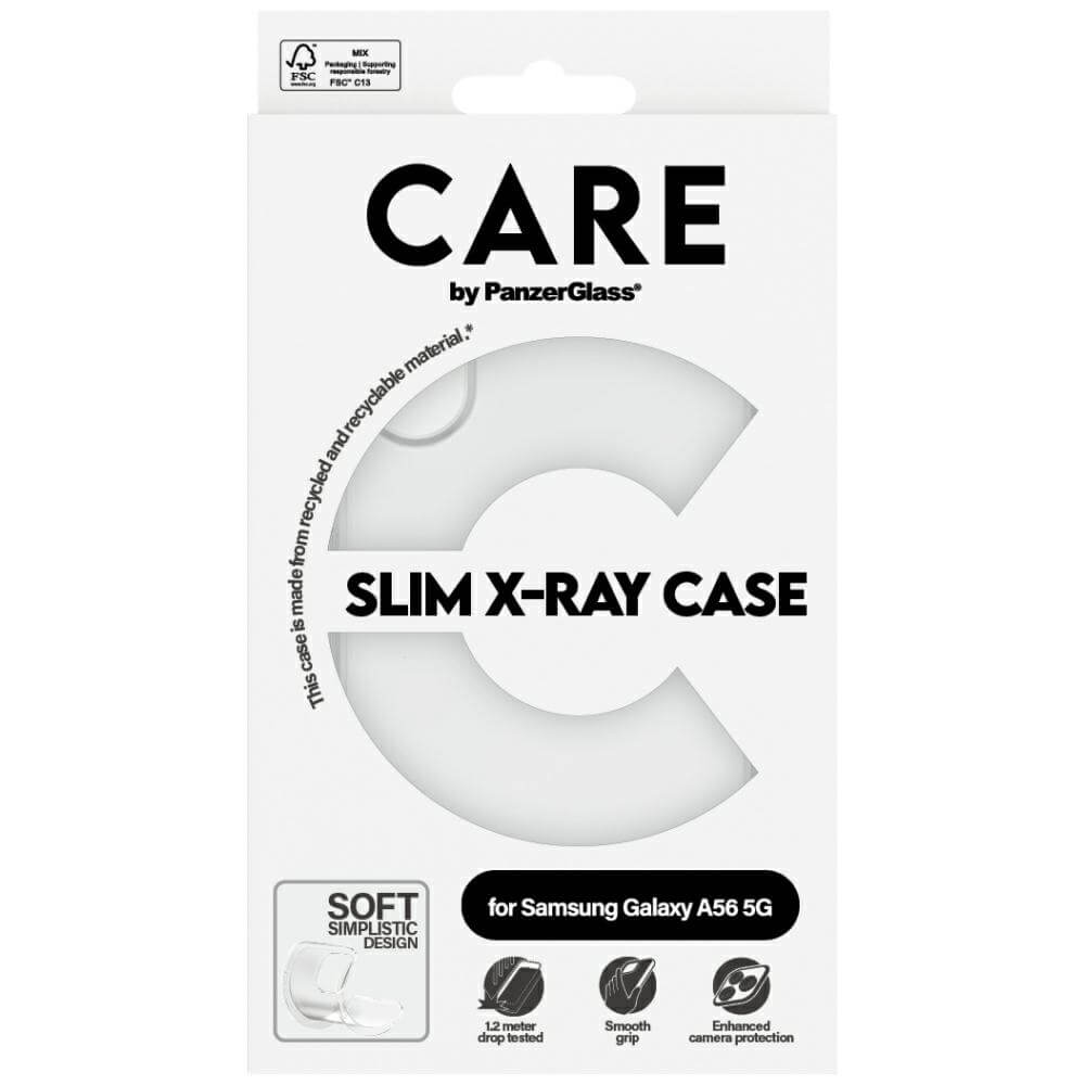 Care by PanzerGlass Samsung Galaxy A56 5G Fashion X-Ray Λεπτή Θήκη από Ανακυκλωμένο Πλαστικό - Διάφανη