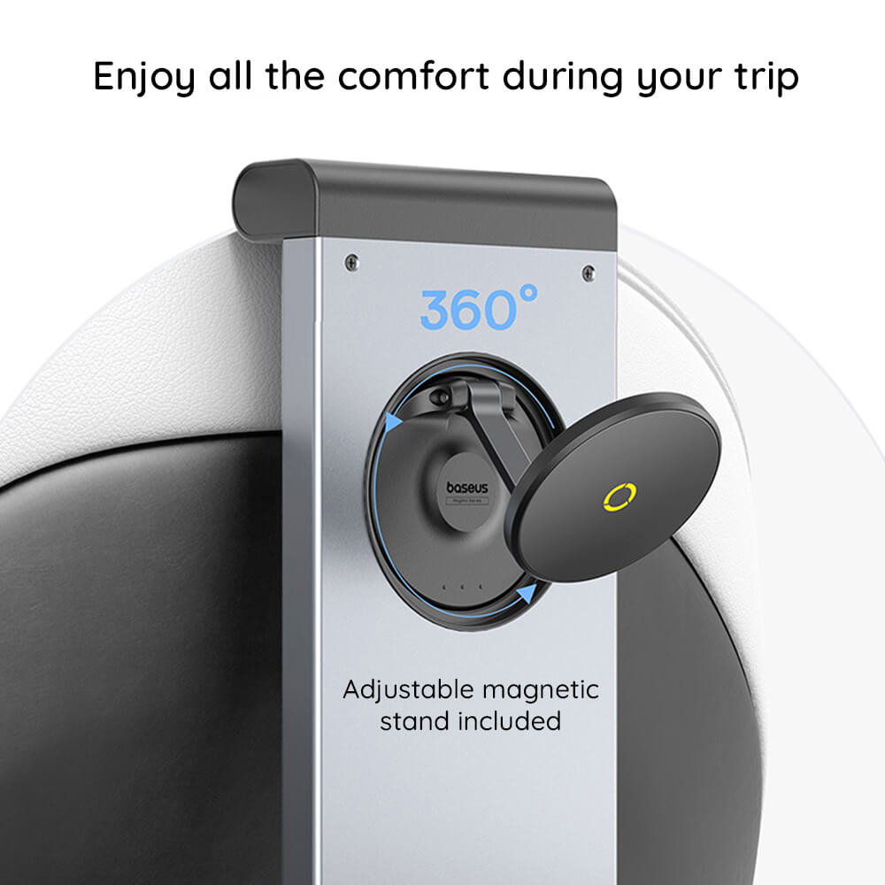 Baseus MagPro II - Universal Βάση Αυτοκινήτου για τα Πίσω Καθίσματα - Cosmic Black