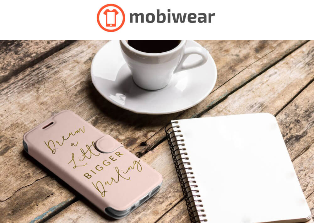 Mobiwear iPhone 12 Pro Θήκη Βιβλίο Slim Flip - Design Pink Dream - M014S