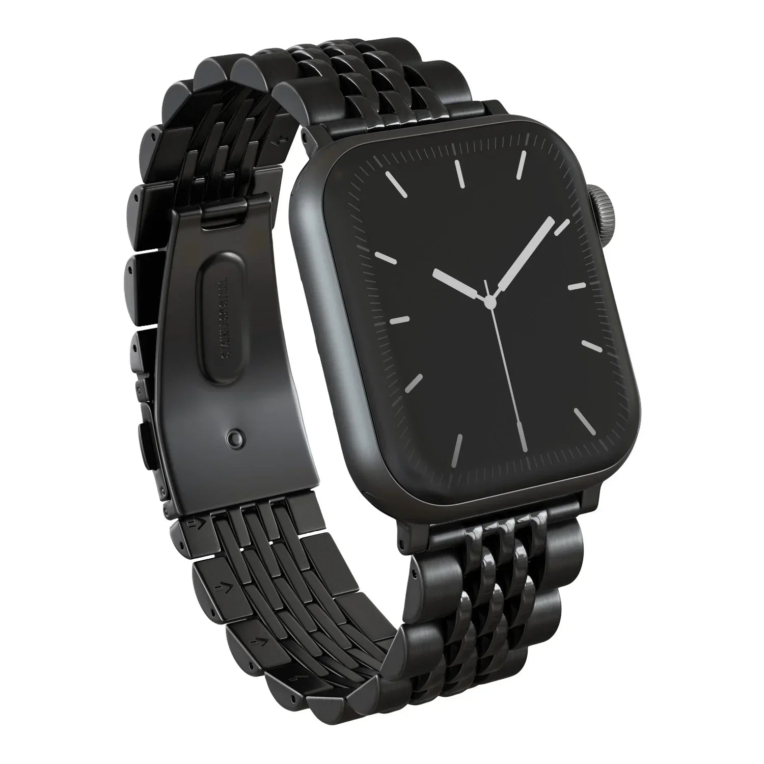 Burga Λουράκι Apple Watch 4/5/6/7/8/9/10/11 - SE (1/2/3) – 40/41/42mm - Chic Royal - Black