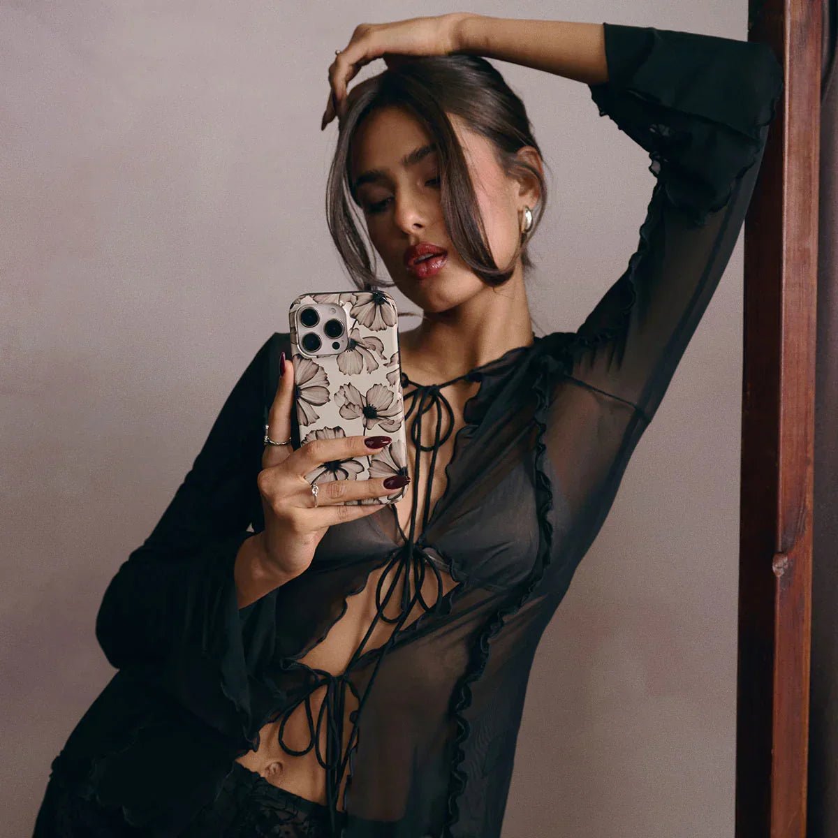 Burga iPhone 17 - Fashion Tough MagSafe - Σκληρή Θήκη με MagSafe - Barely Yours