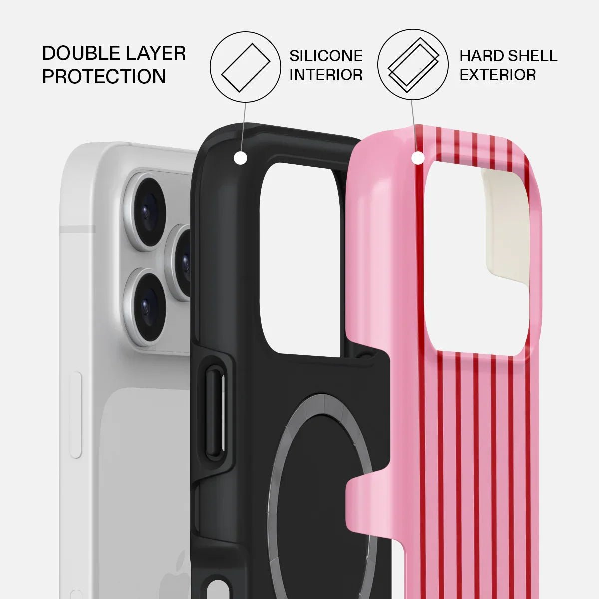 Burga iPhone 17 Pro - Fashion Tough MagSafe - Σκληρή Θήκη με MagSafe - Favorite Bikini