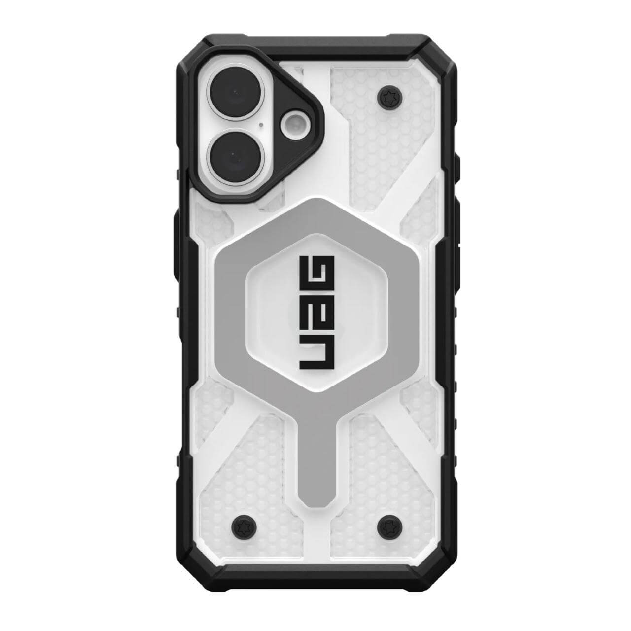 UAG iPhone 16 Pathfinder Clear MagSafe Σκληρή Θήκη με MagSafe - Ice