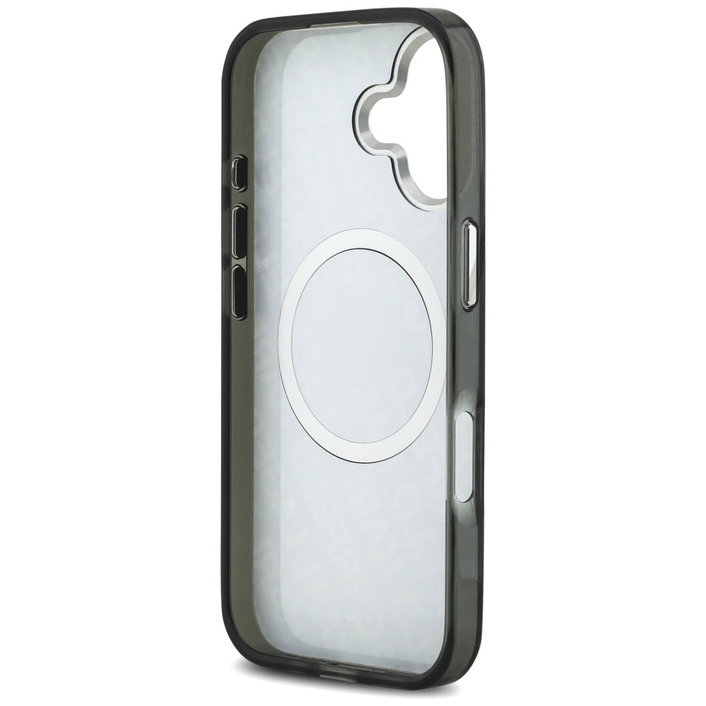 Karl Lagerfeld iPhone 17 - IML Karl Head Logo MagSafe - Σκληρή Θήκη με Πλαίσιο Σιλικόνης - Black - KLHMP17SHMKBKHOK