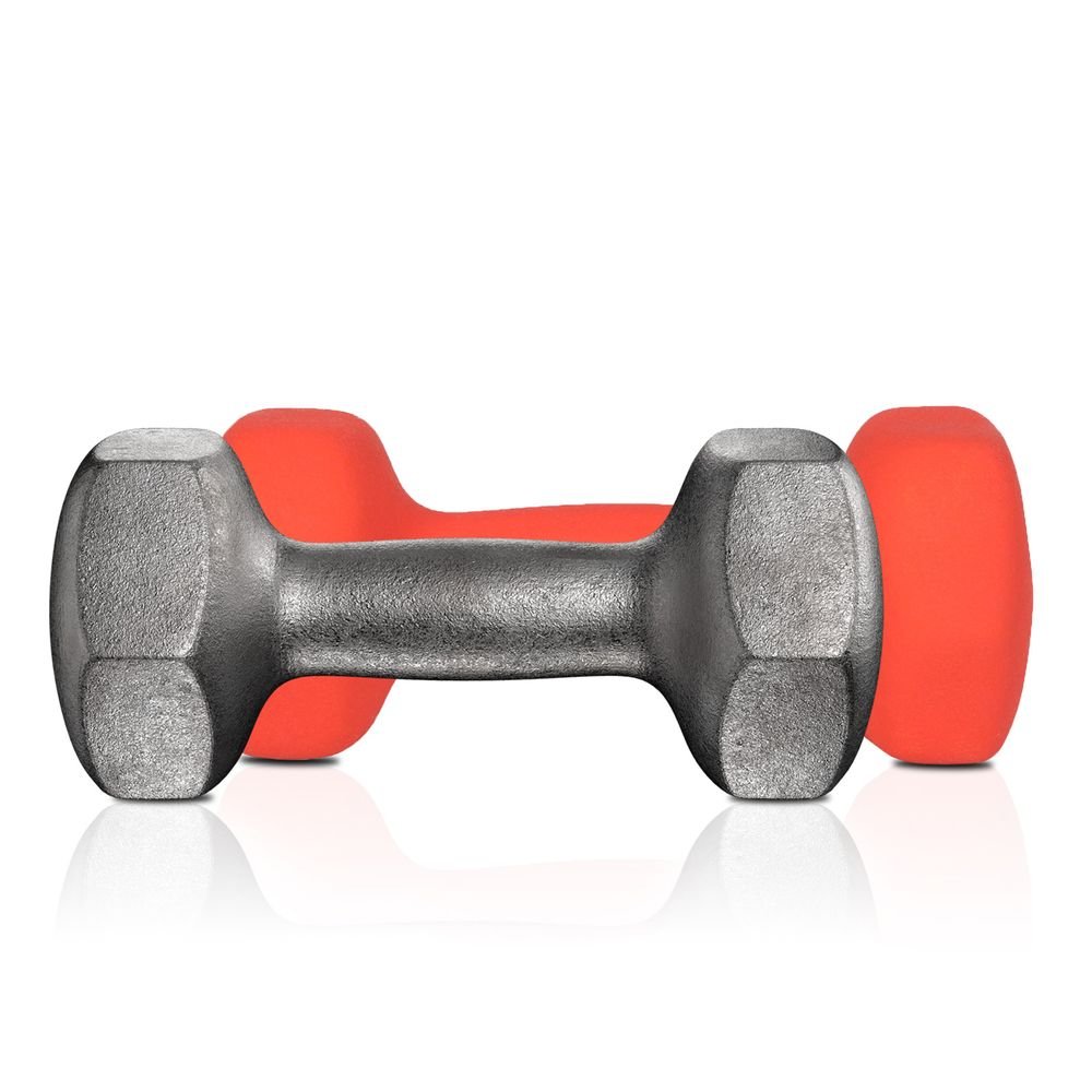 Songmics Σετ με 2 Βαράκια - 1,5 kg - Orange - SYL63OG