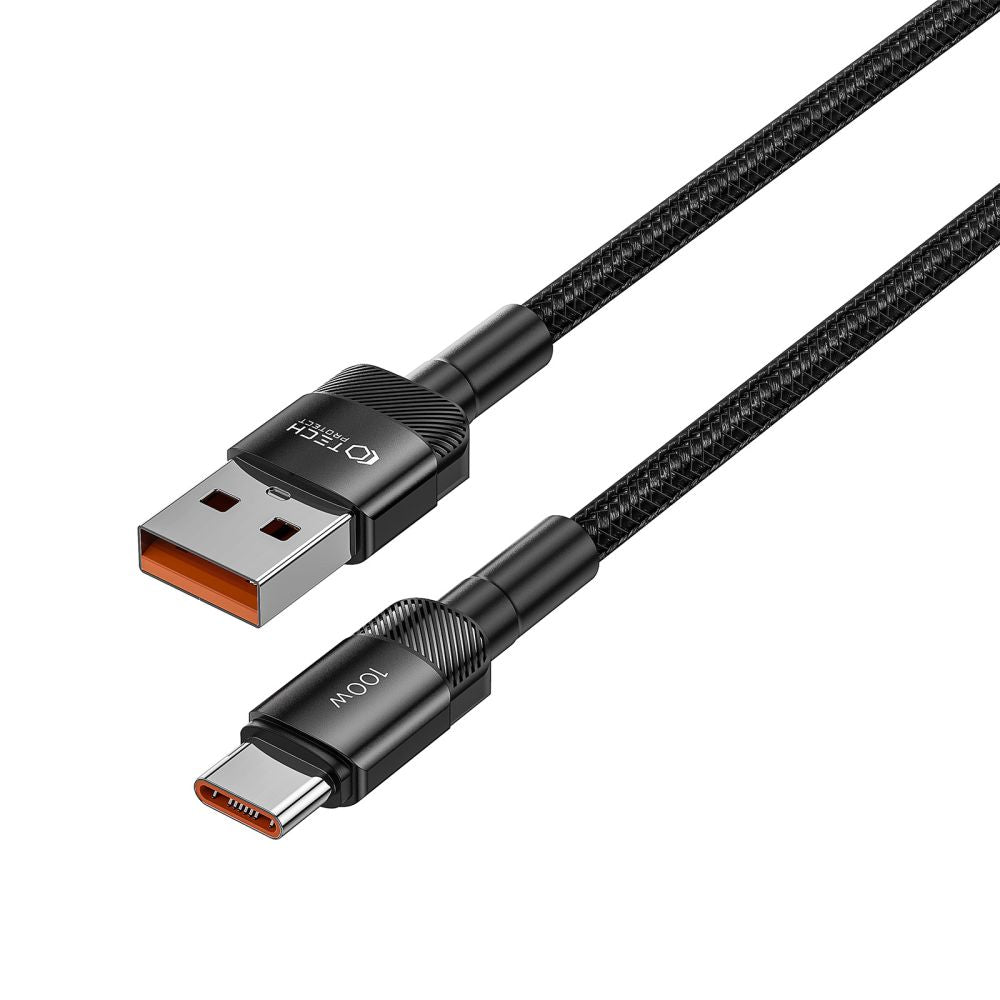 Tech - Protect UltraBoost Evo 100W 5A - Καλώδιο Δεδομένων και Φόρτισης USB to Type - C - 0,50m - Black
