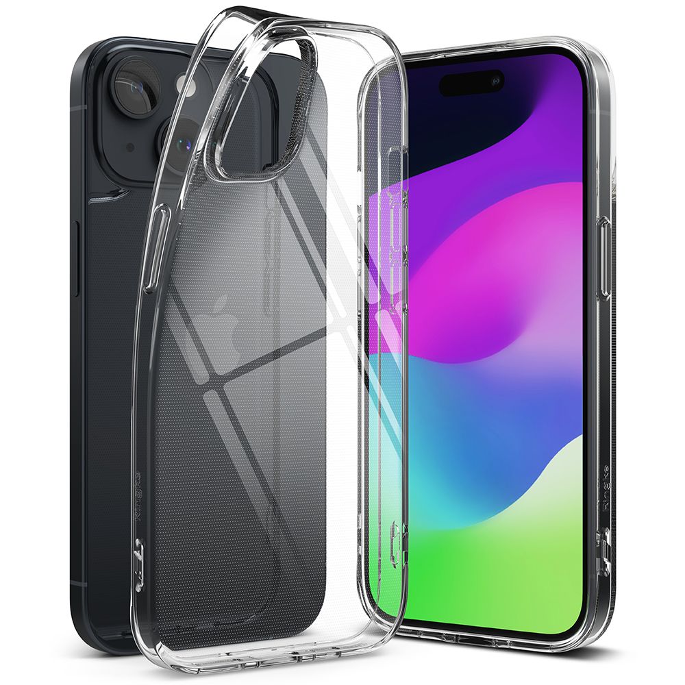 Ringke iPhone 15 Air Ultra Thin TPU Case Λεπτή Θήκη Σιλικόνης - Διάφανη