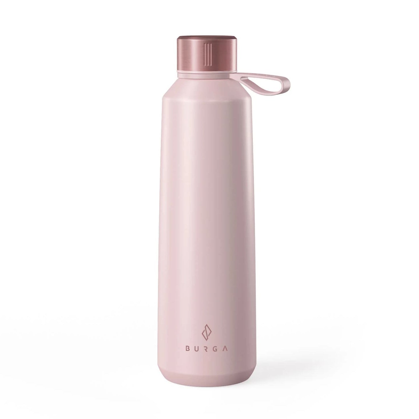 Burga W-BOTTLE Μπουκάλι Θερμός από Ανοξείδωτο Ατσάλι - 500ml - Blush Pink