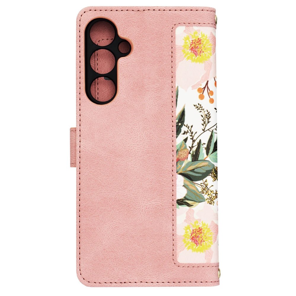 Techsuit Samsung Galaxy A25 5G - FlipCraft - Θήκη Πορτοφόλι από Δερματίνη - Sweetheart Pink
