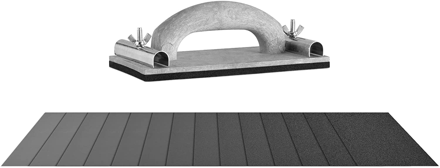 Navaris Σετ Λείανσης με 42 Γυαλόχαρτα και μία Λαβή - Grey - 54759.01