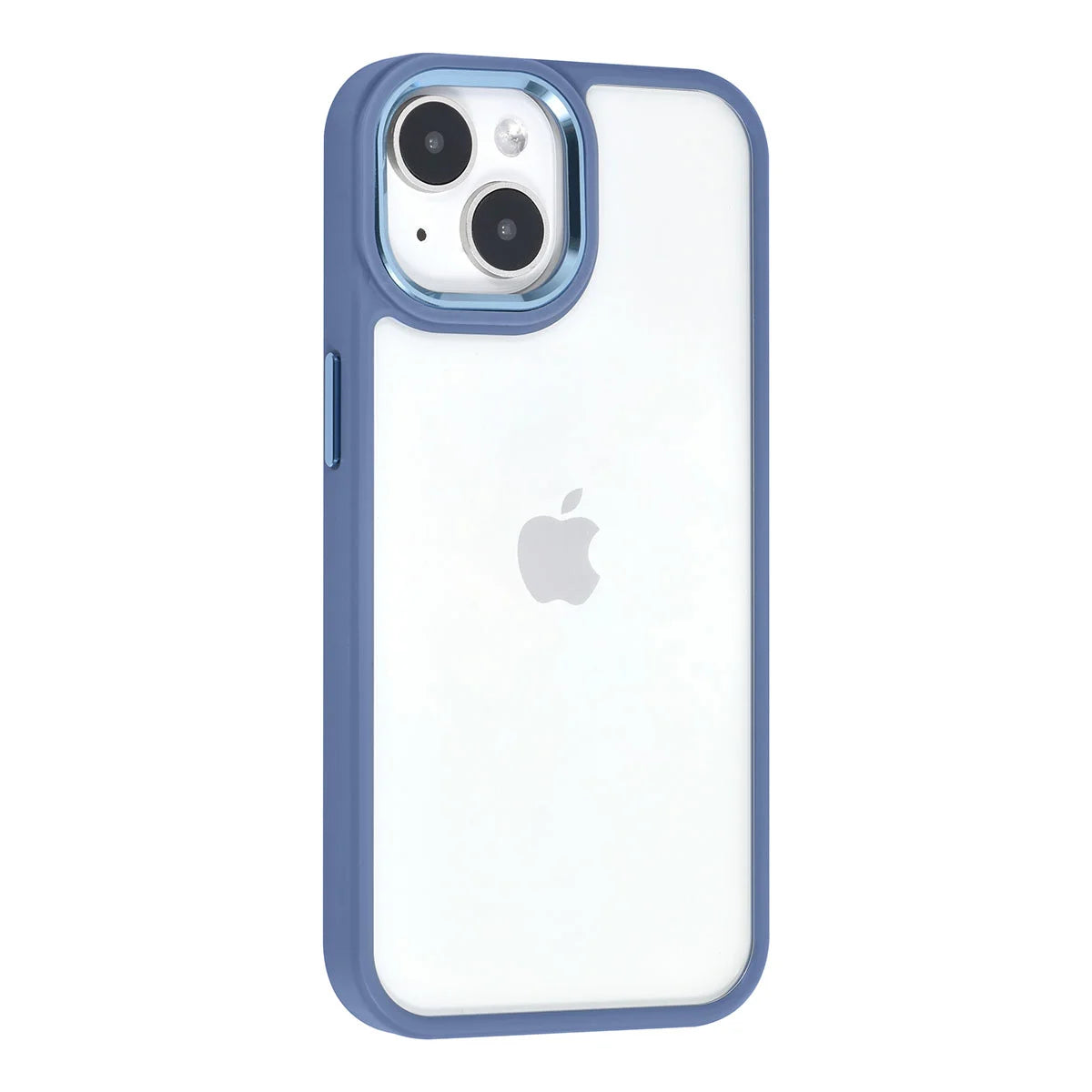 Tuniq iPhone 15 - Σκληρή Θήκη με Πλαίσιο Σιλικόνης - Ανοιχτό Μπλε / Διάφανο