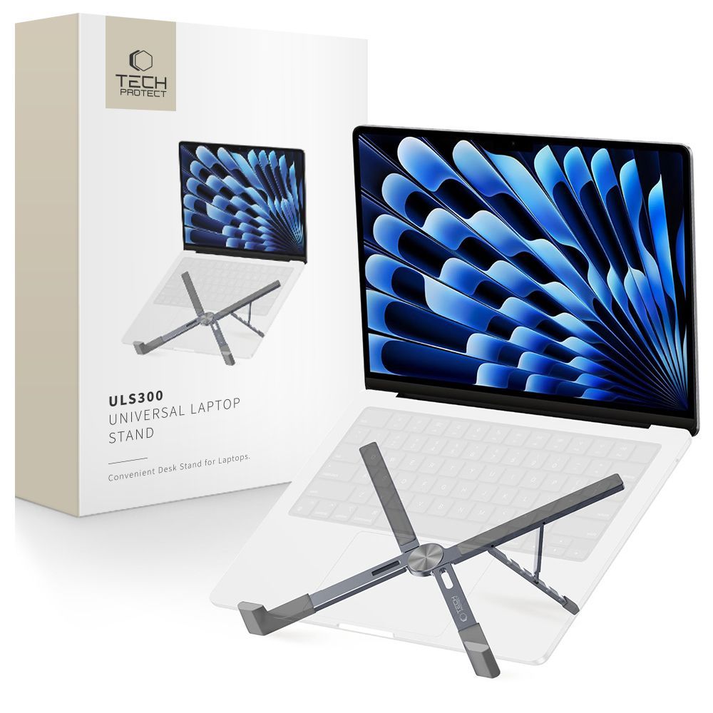 Tech-Protect ULS300 Universal Βάση Στήριξης Laptop - Grey