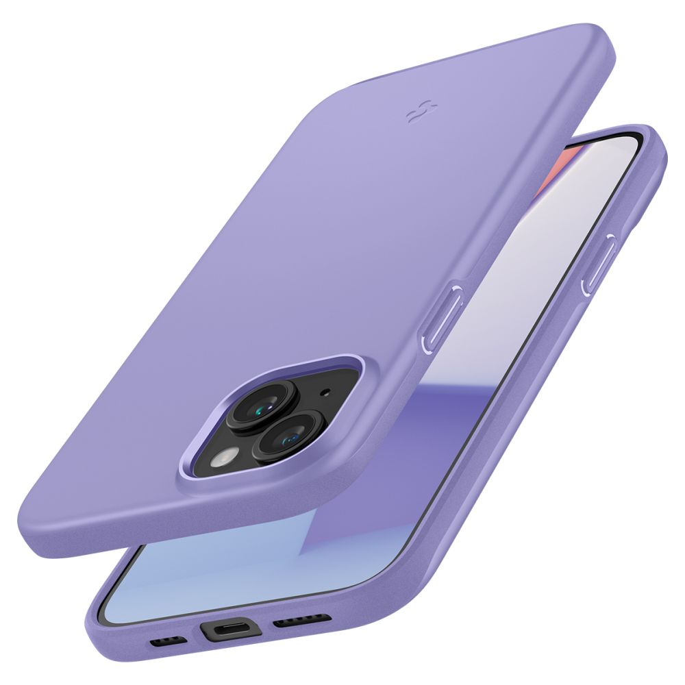 Spigen iPhone 15 Thin Fit Σκληρή Θήκη - Iris Purple