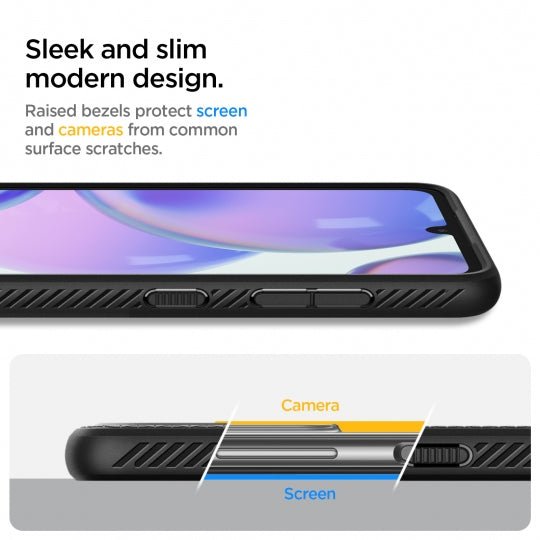 Spigen Samsung Galaxy A33 5G Liquid Air Θήκη Σιλικόνης - Matte Black