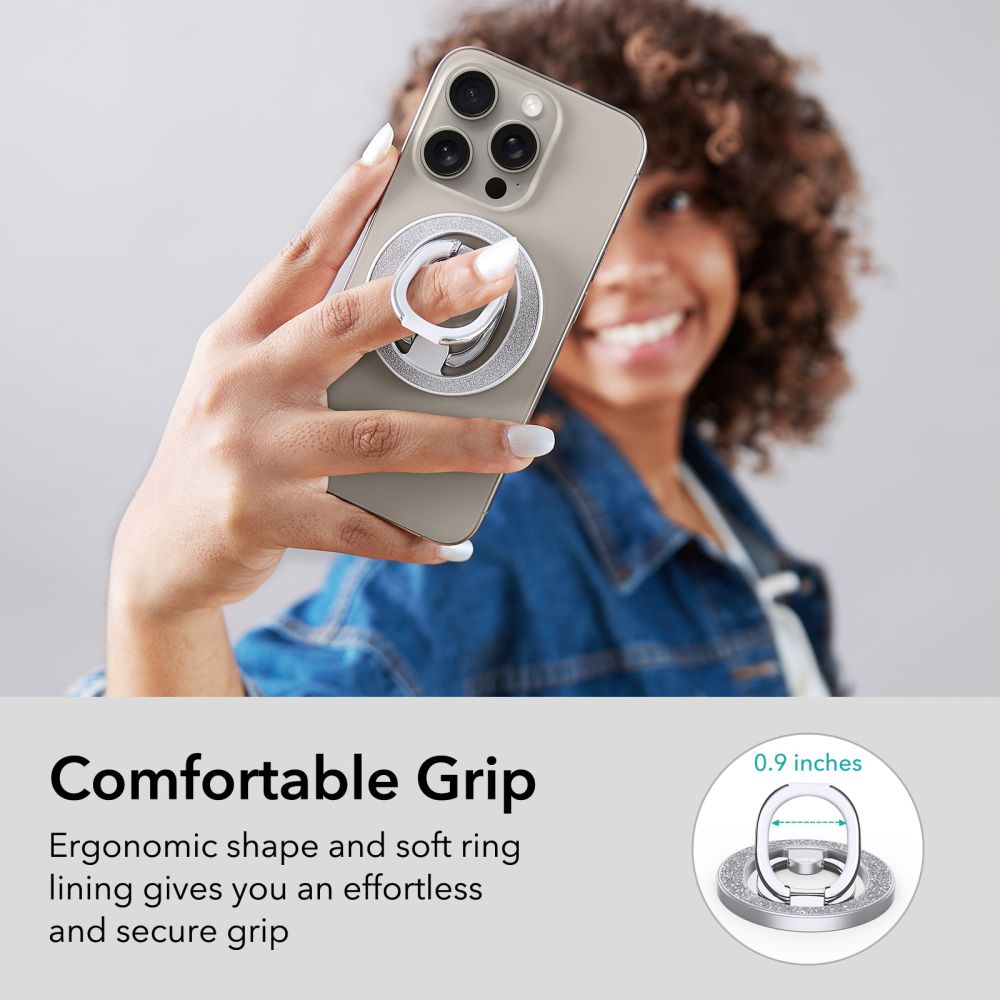 ESR HaloLock MagSafe Ring Holder - Δαχτυλίδι Συγκράτησης Κινητού - Βάση Στήριξης - Rhinestone