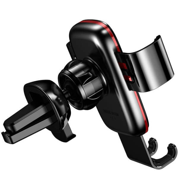 Baseus Metal Age II Gravity Car Air Vent Mobile Holder - Universal Βάση Αυτοκινήτου Αεραγωγού - Black - SUJS000001