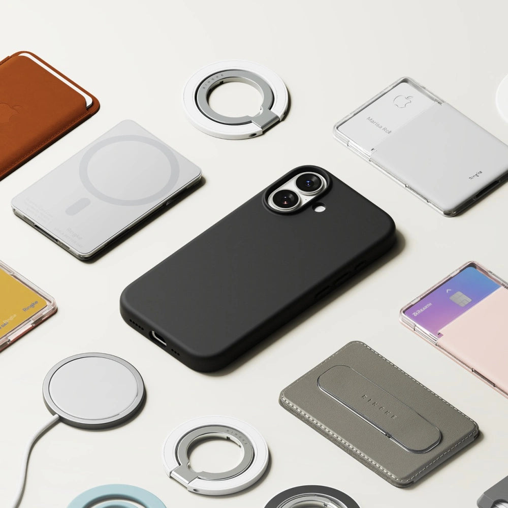 Ringke iPhone 17 - Silicone Magnetic MagSafe - Θήκη Σιλικόνης με MagSafe - Black