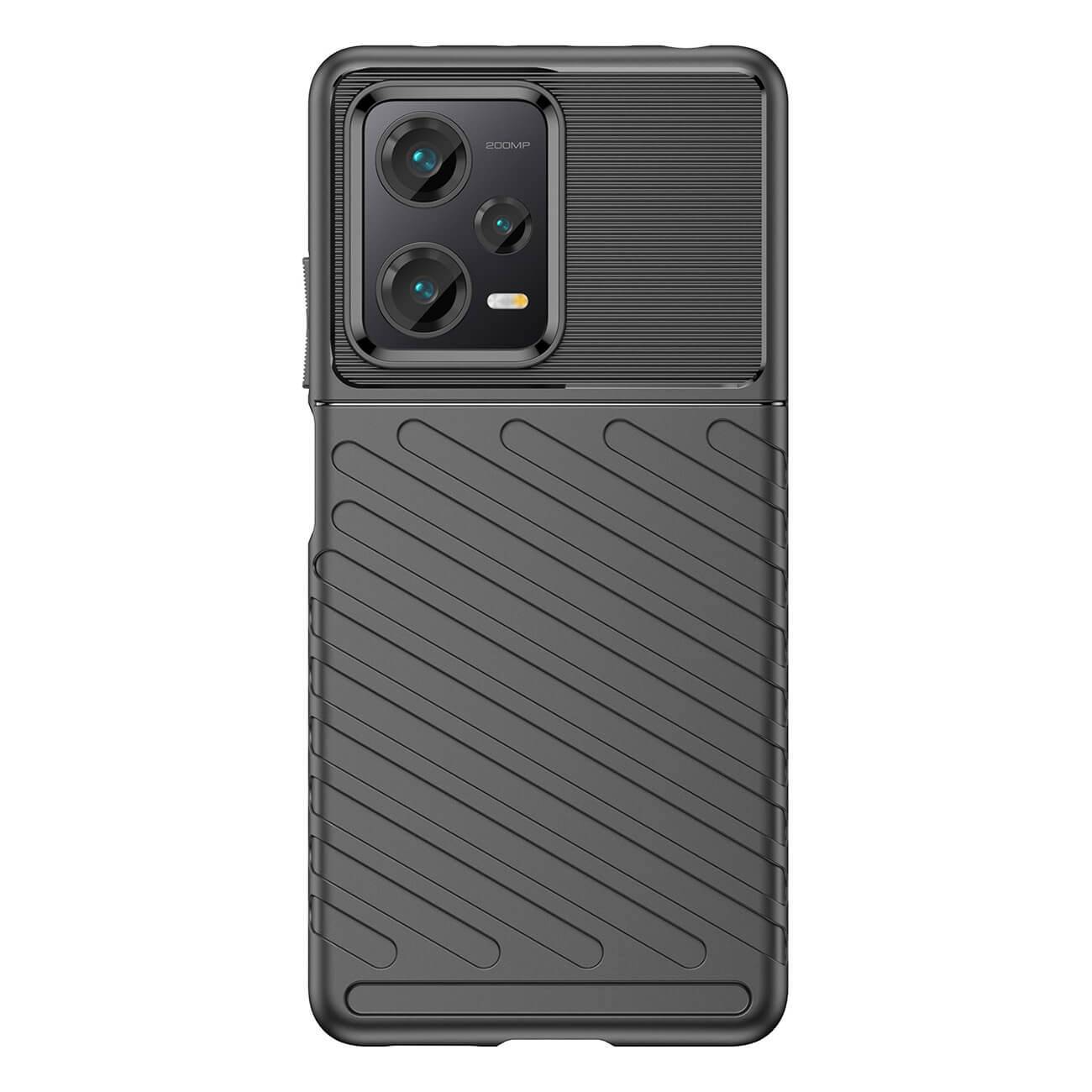 OEM Xiaomi Redmi Note 12 Pro+ Θήκη Thunder Tough Rugged Armor - Black