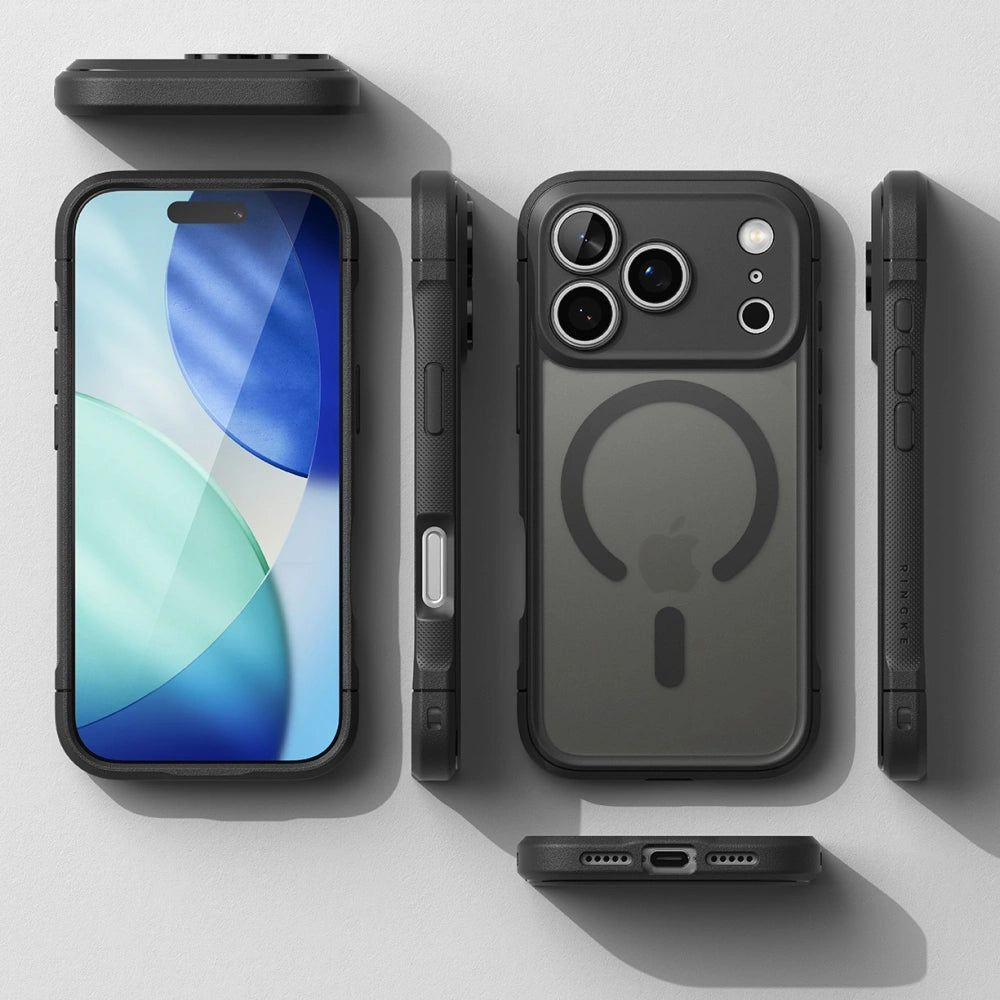 Ringke iPhone 17 Pro - Fusion Bold Magnetic - Σκληρή Θήκη με Πλαίσιο Σιλικόνης και MagSafe - Matte Black