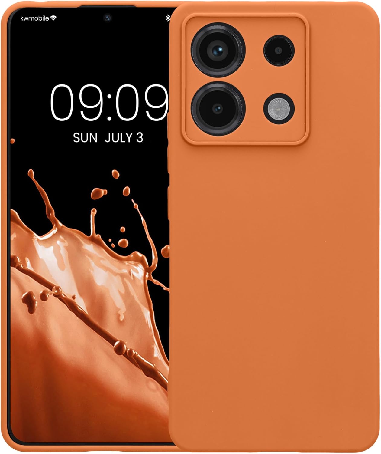 KW Xiaomi Redmi Note 13 Pro 5G / Poco X6 5G Θήκη Σιλικόνης TPU - Warm Apricot
