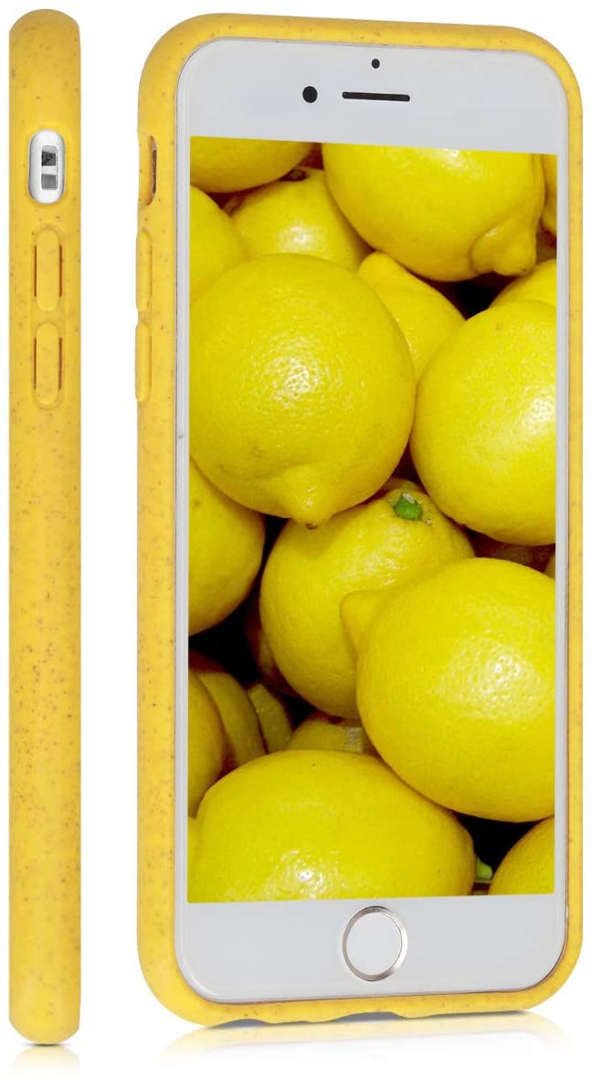 Kalibri iPhone SE 2022 / SE 2020 / 7 / 8 Θήκη Σιλικόνης TPU με Ανακυκλώσιμο και Βιοδιασπώμενο Υλικό - Yellow - 49106.06