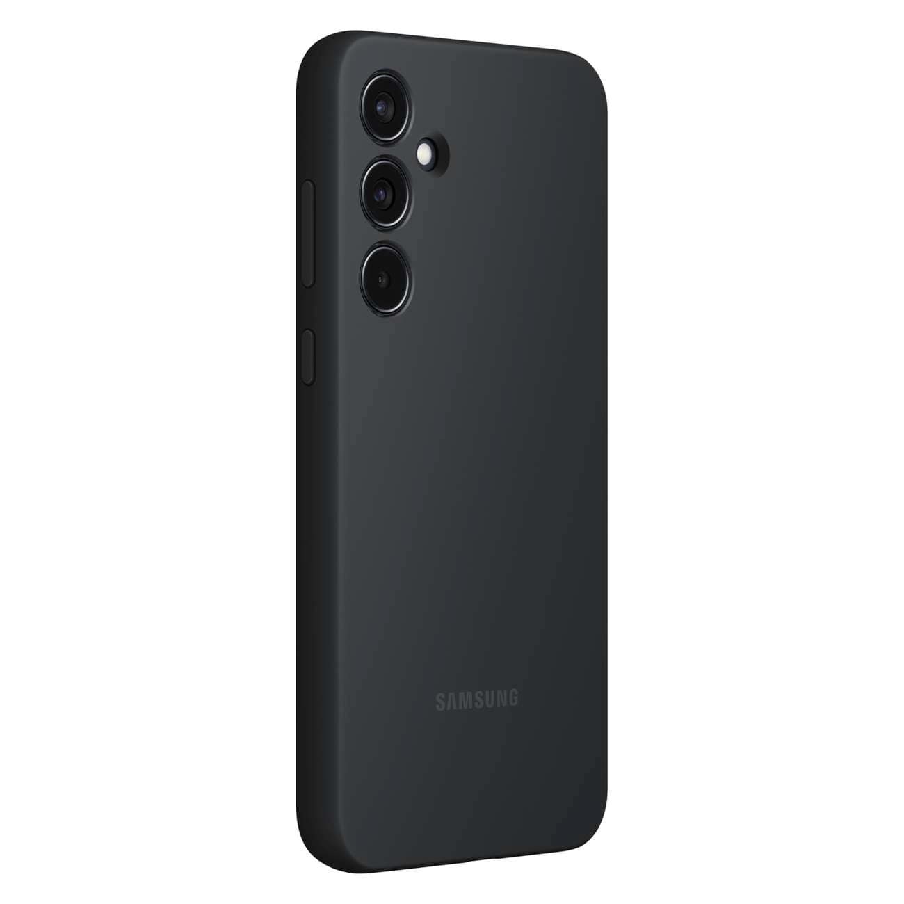 Samsung Silicone Cover Samsung Galaxy A55 5G Θήκη Σιλικόνης - Black - EF-PA556TBEGWW