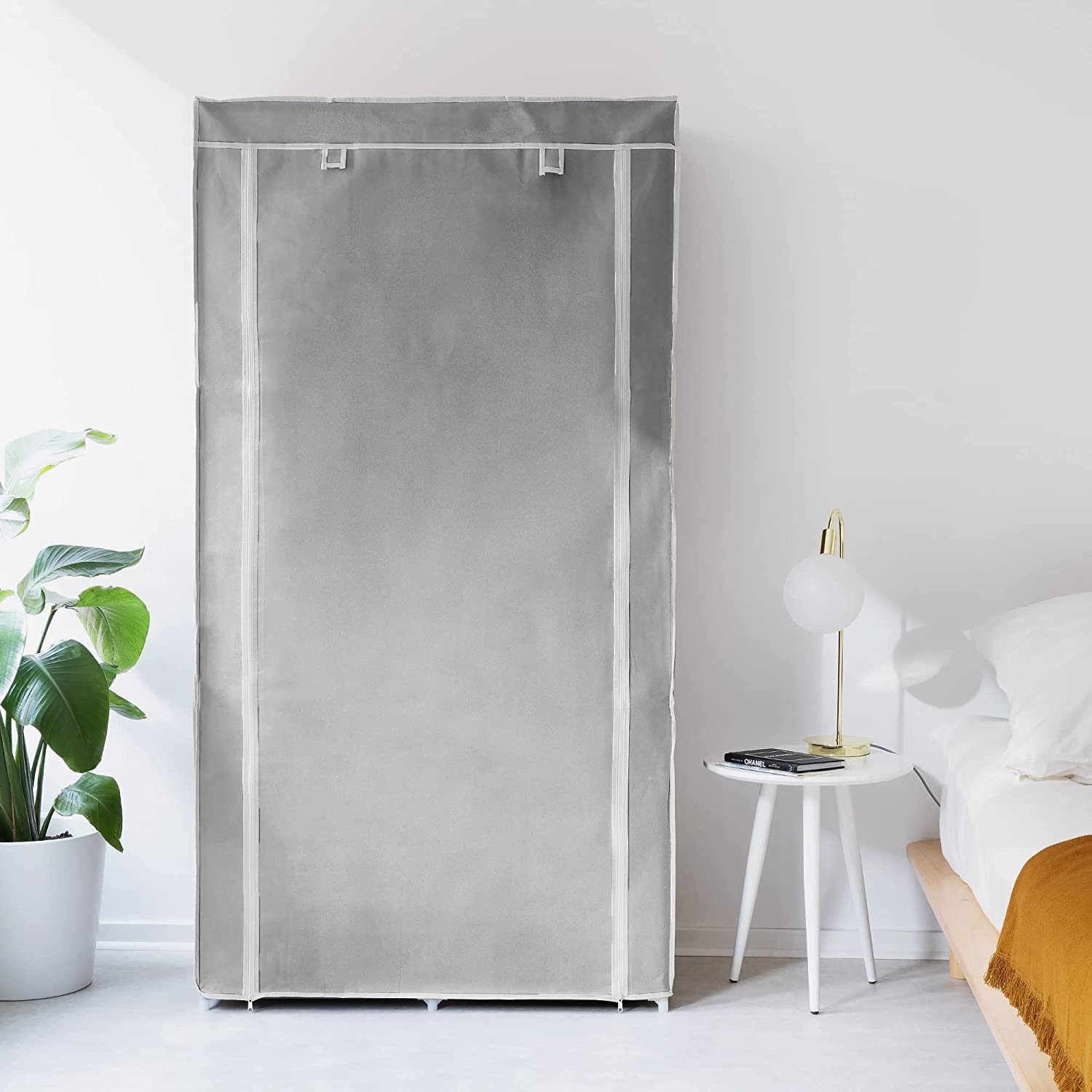 Navaris Πτυσσόμενη Ντουλάπα Ρούχων - Light Grey - 45294.03