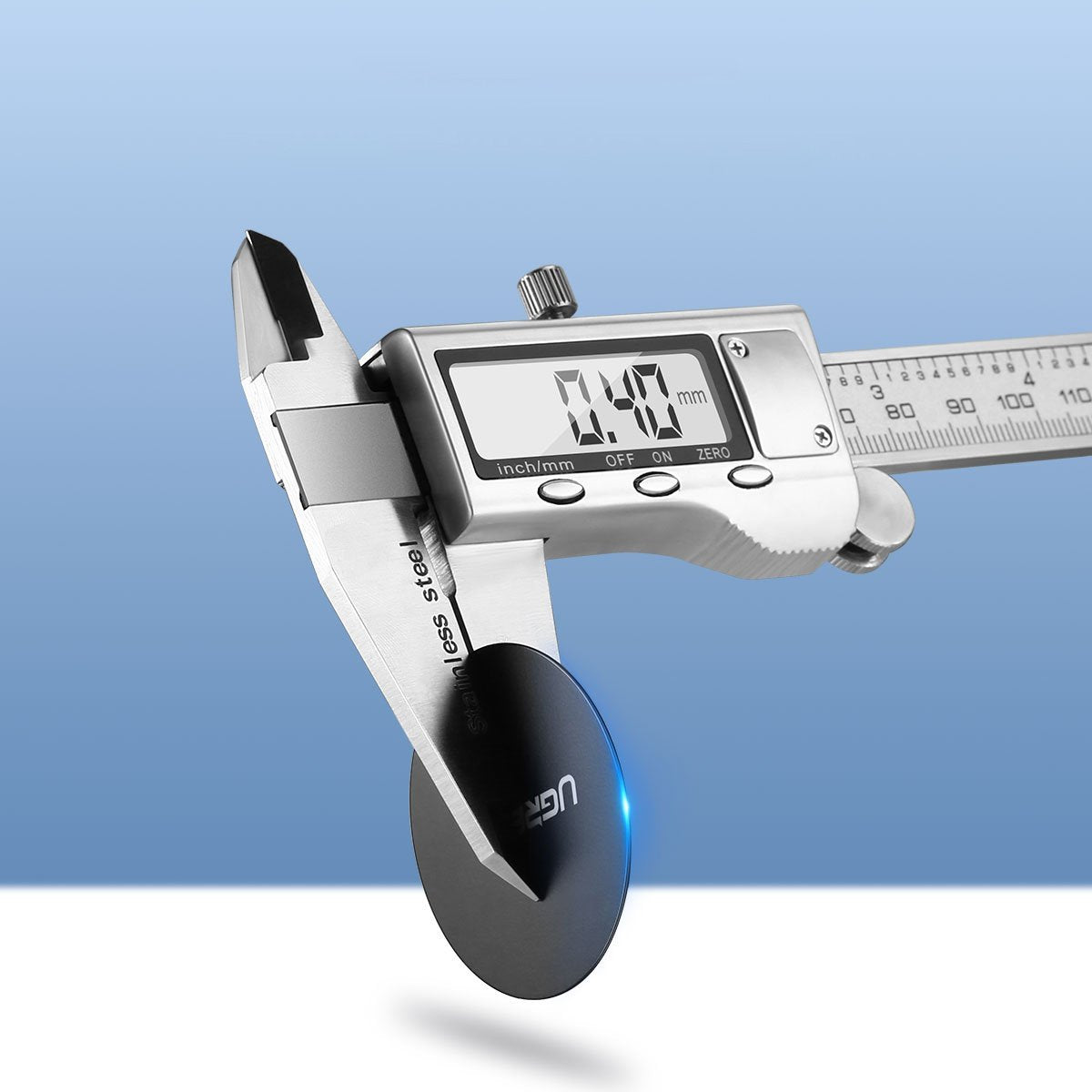 Ugreen Magnet Plates - Δύο Μεταλλικές Πλακέτες με Αυτοκόλλητο για Μαγνητικές Βάσεις Αυτοκινήτου - Black