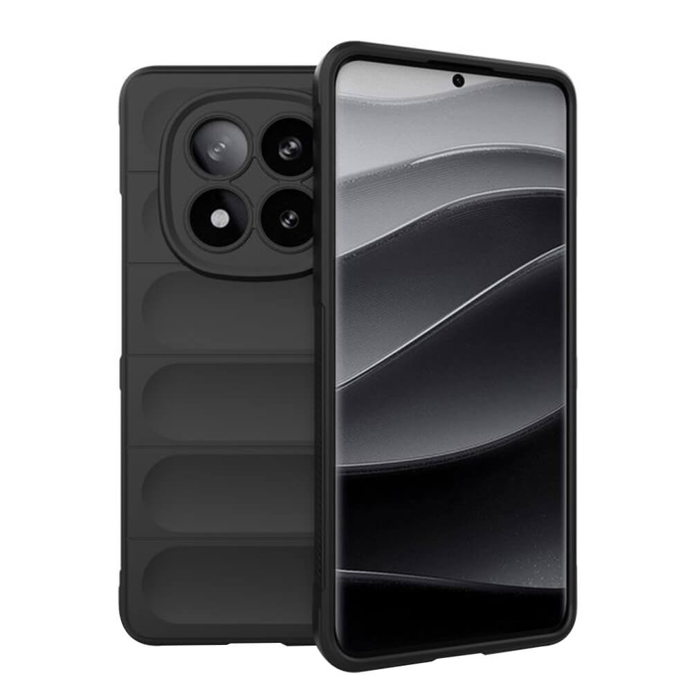 Techsuit Xiaomi Redmi Note 14 Pro+ 5G Magic Shield Θήκη Σιλικόνης TPU - Black