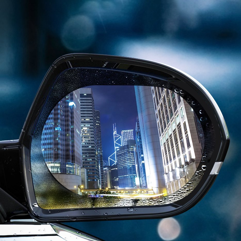 Baseus 0.15mm Rainproof Film - Αδιάβροχες Μεμβράνες για Καθρέπτες Αυτοκινήτου - 2 Τεμάχια - Διάφανες - SGFY - C02