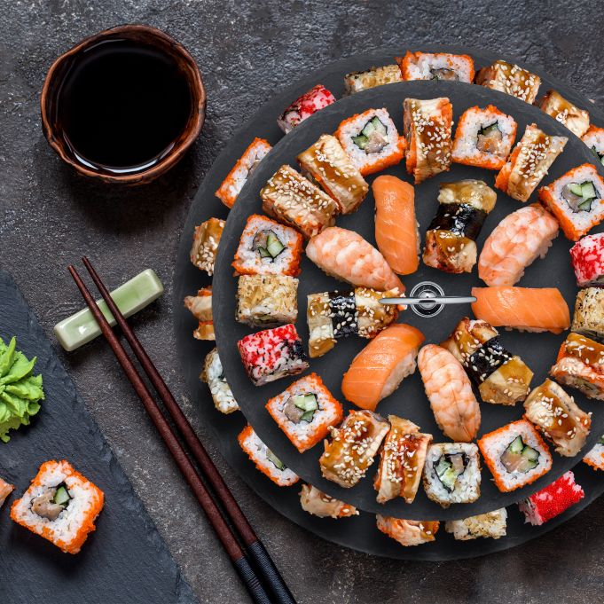 Relaxdays Εταζέρα με 2 Επίπεδα από Σχιστόλιθο - Anthracite / Silver - 4052025307301