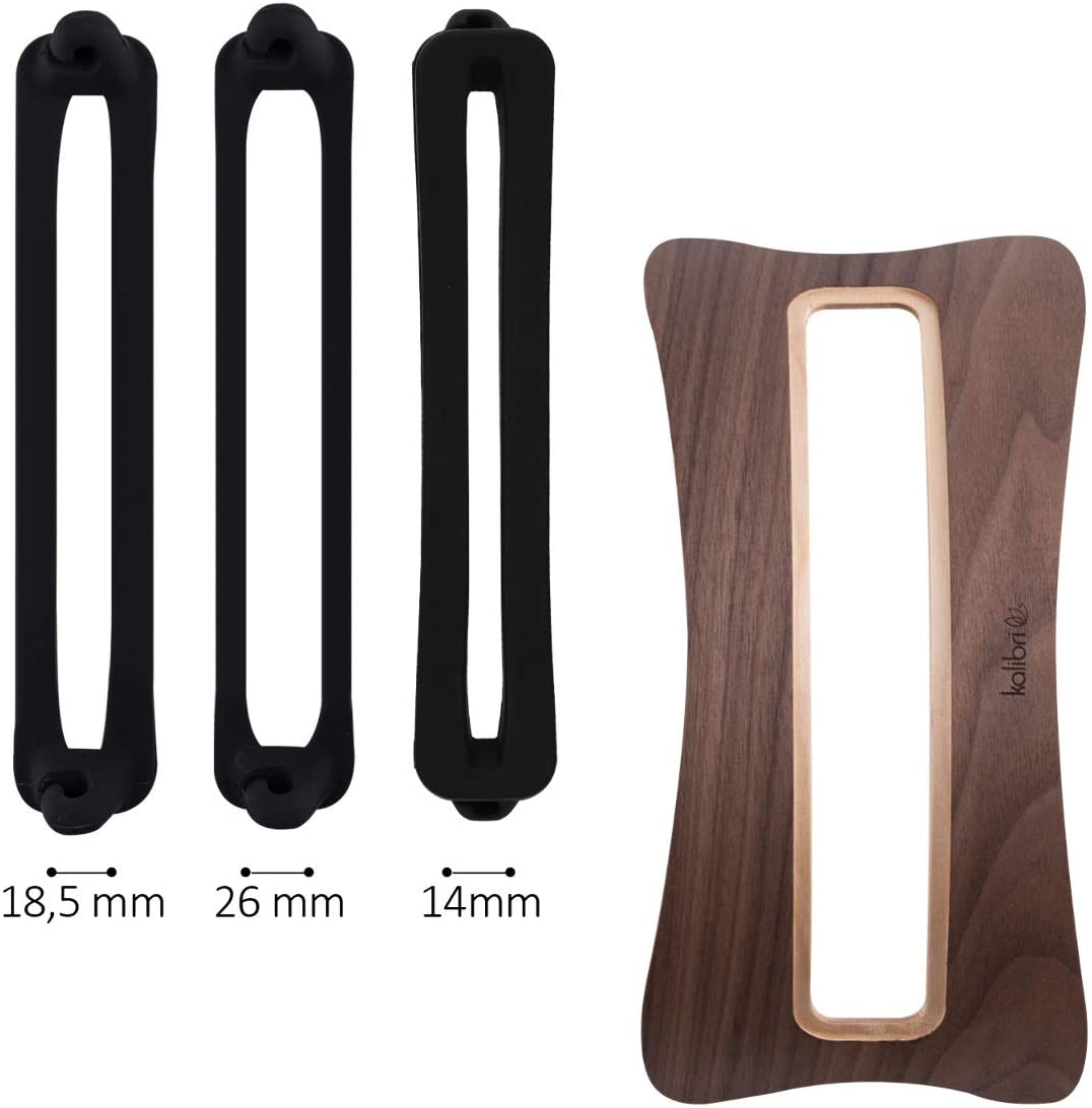 Kalibri Elegant Wooden Laptop Tablet Stand Βάση Στήριξης Laptop και Tablet από Ξύλο - Dark Brown - 35474.18