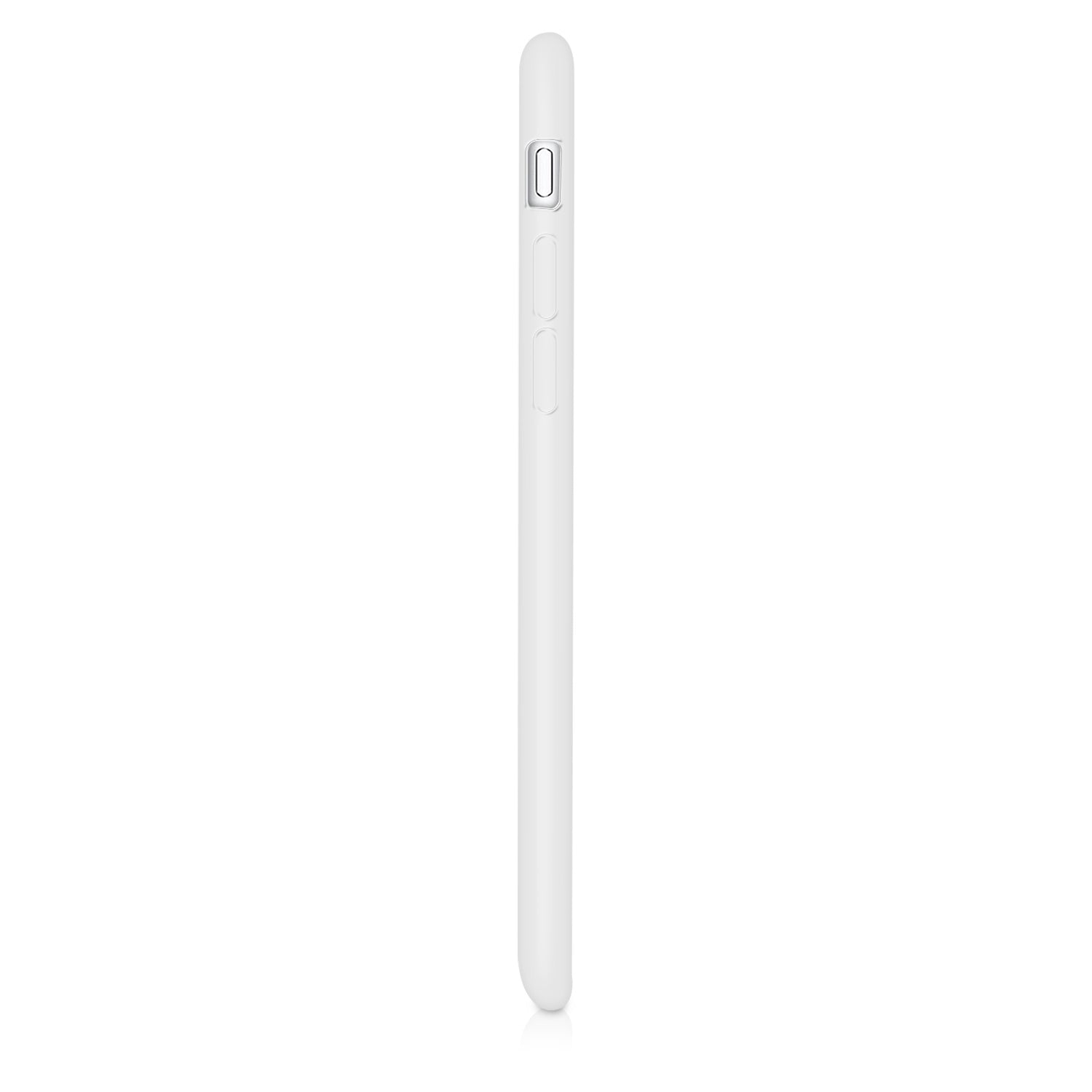 KW iPhone SE 2022 / SE 2020 / 7 / 8 Θήκη Σιλικόνης TPU - White Matt - 39458.48