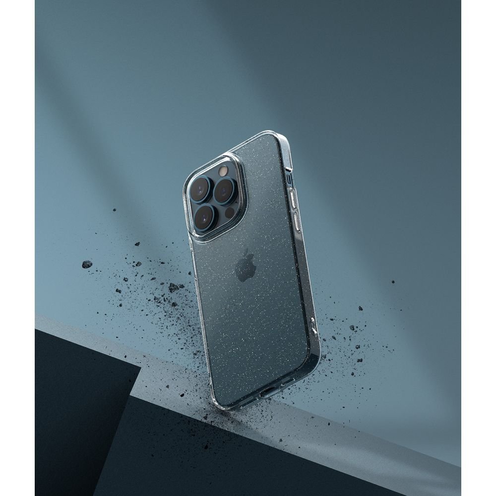Ringke iPhone 13 Pro Max Air Ultra - Thin TPU Case Λεπτή Θήκη Σιλικόνης - Glitter - Διάφανη