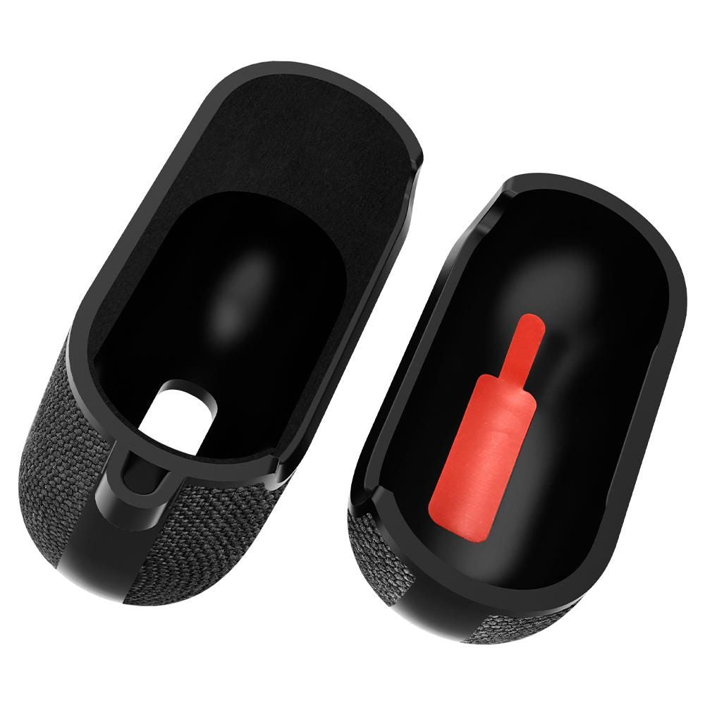 Spigen AirPods 3 Θήκη Urban Fit από Σιλικόνη και Ύφασμα - Black