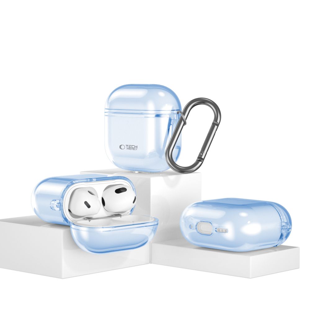 Tech-Protect AirPods 4 Θήκη Σιλικόνης - Flexair - Baby Blue