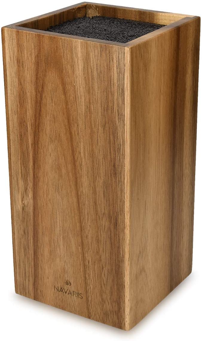 Navaris Ξύλινη Βάση Μαχαιριών από Ακακία - Straight - Brown - 48460.01.1