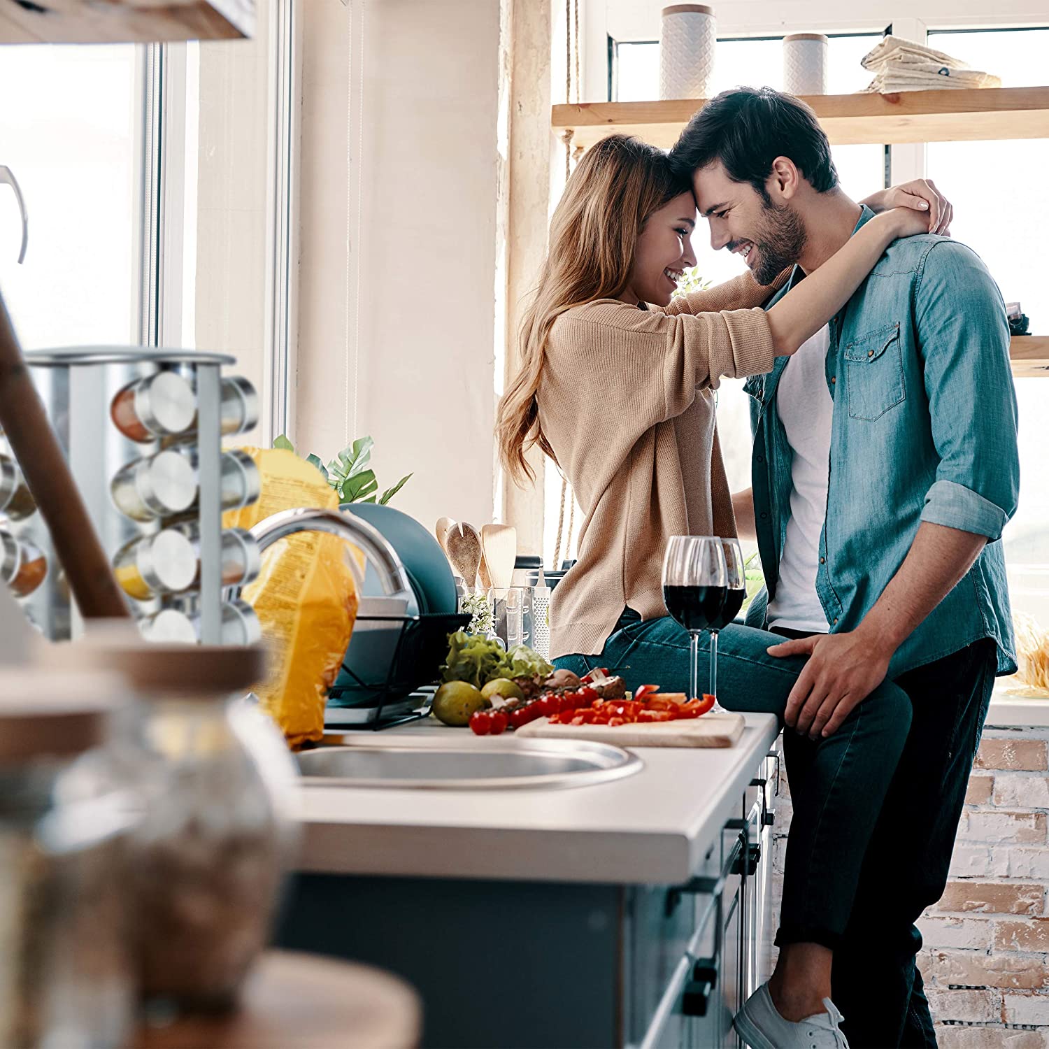 Relaxdays Καρουζέλ Μπαχαρικών με 20 Δοχεία - Silver - 4052025264581