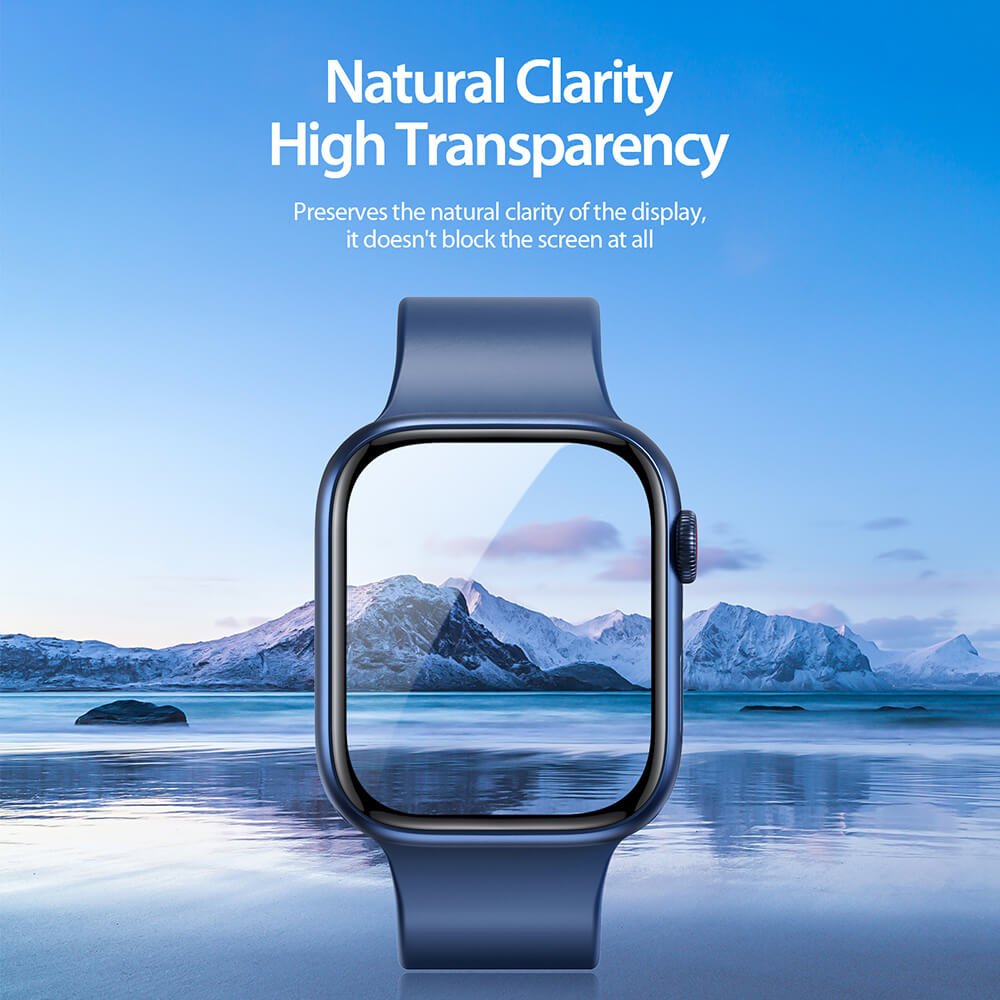 Dux Ducis Προστασία Οθόνης Apple Watch 10/11 - 46mm - Pmma Screen Protector Series Αντιχαρακτικό Γυαλί Οθόνης - 2 Τεμάχια - Black