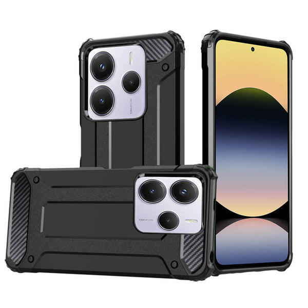 Techsuit Xiaomi Redmi Note 14 5G Hybrid Armor Θήκη - Black