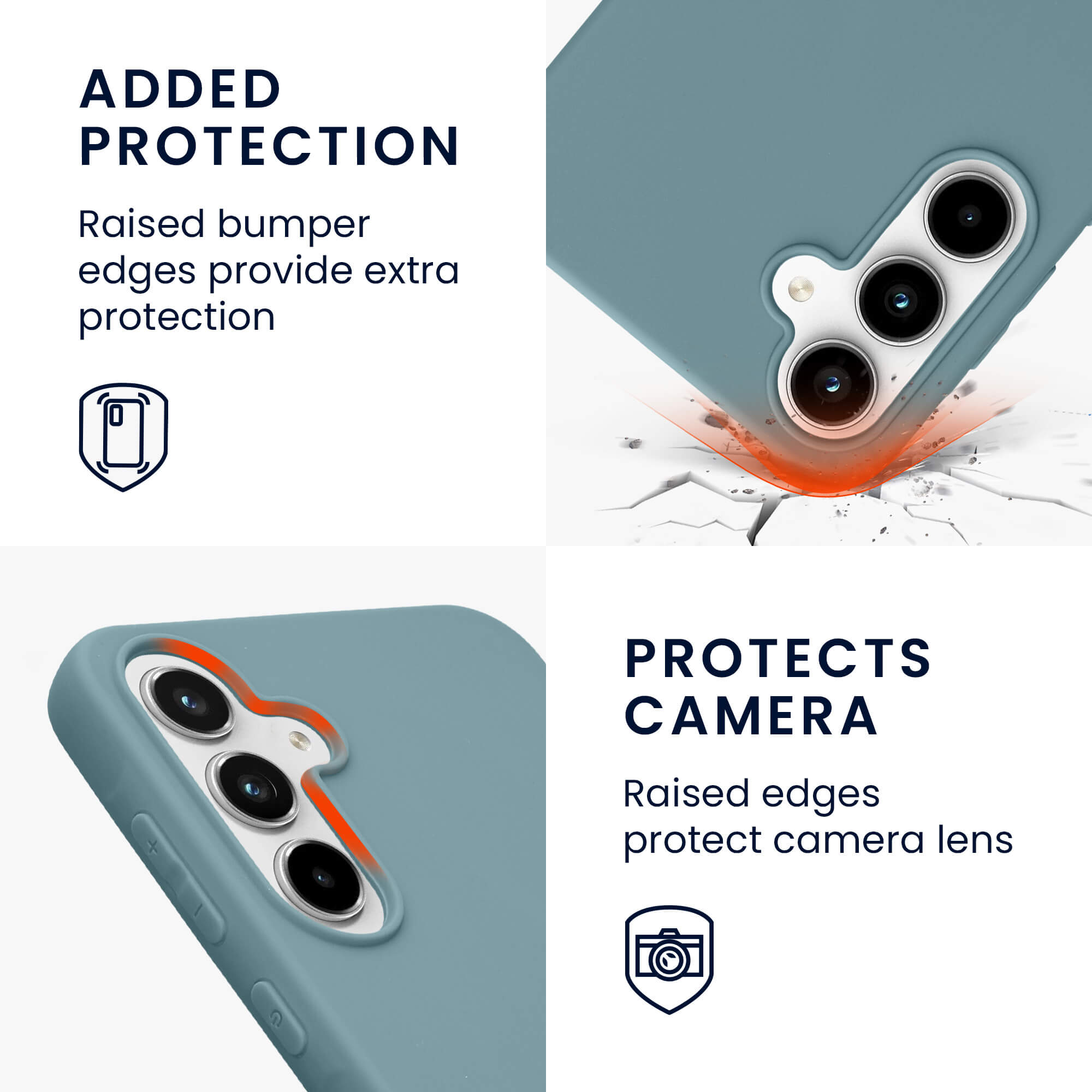 KW Samsung Galaxy A55 5G Λεπτή Θήκη Σιλικόνης TPU - Antique Stone