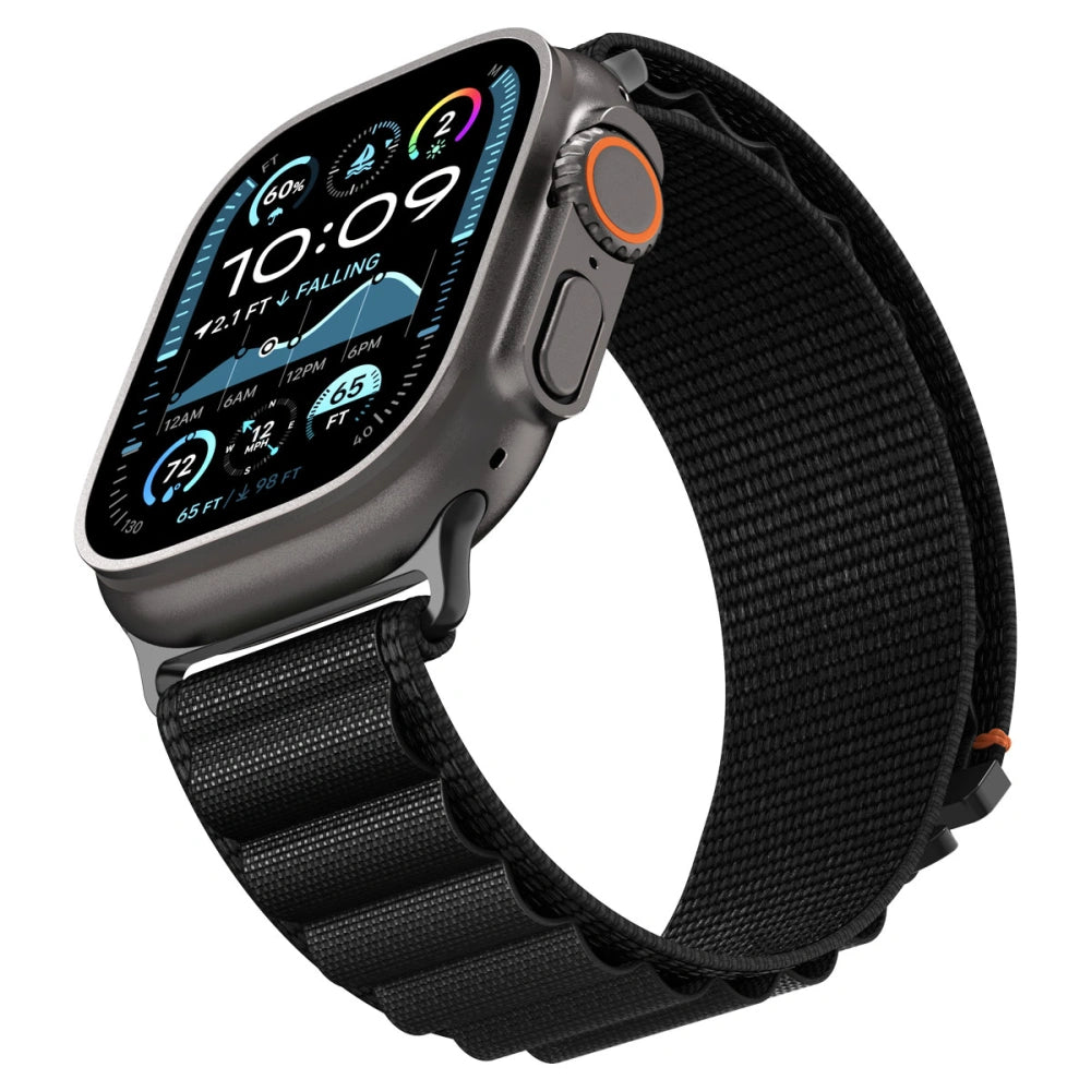 Spigen Λουράκι Apple Watch 8/9/10/11 - SE (1/2/3) - Ultra (1/2/3) – 44/45/46/49mm - WBF1 - Black